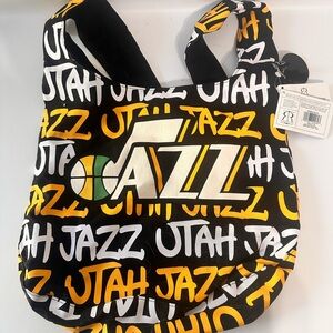 Utah Jazz Basketball Large Tote Hobo Bag